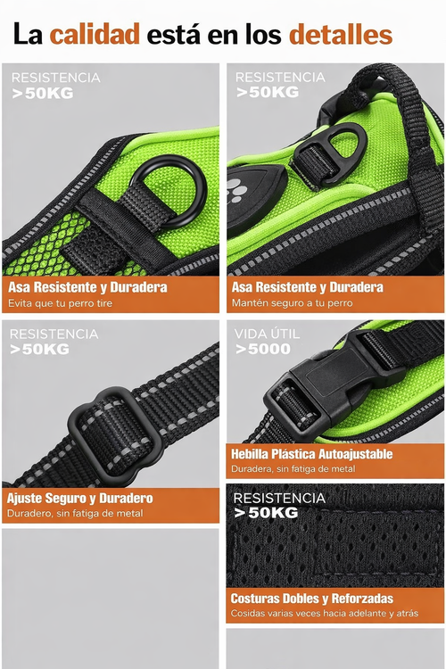 Arnés Luminoso Antitirones Pro – SafeWalk LED