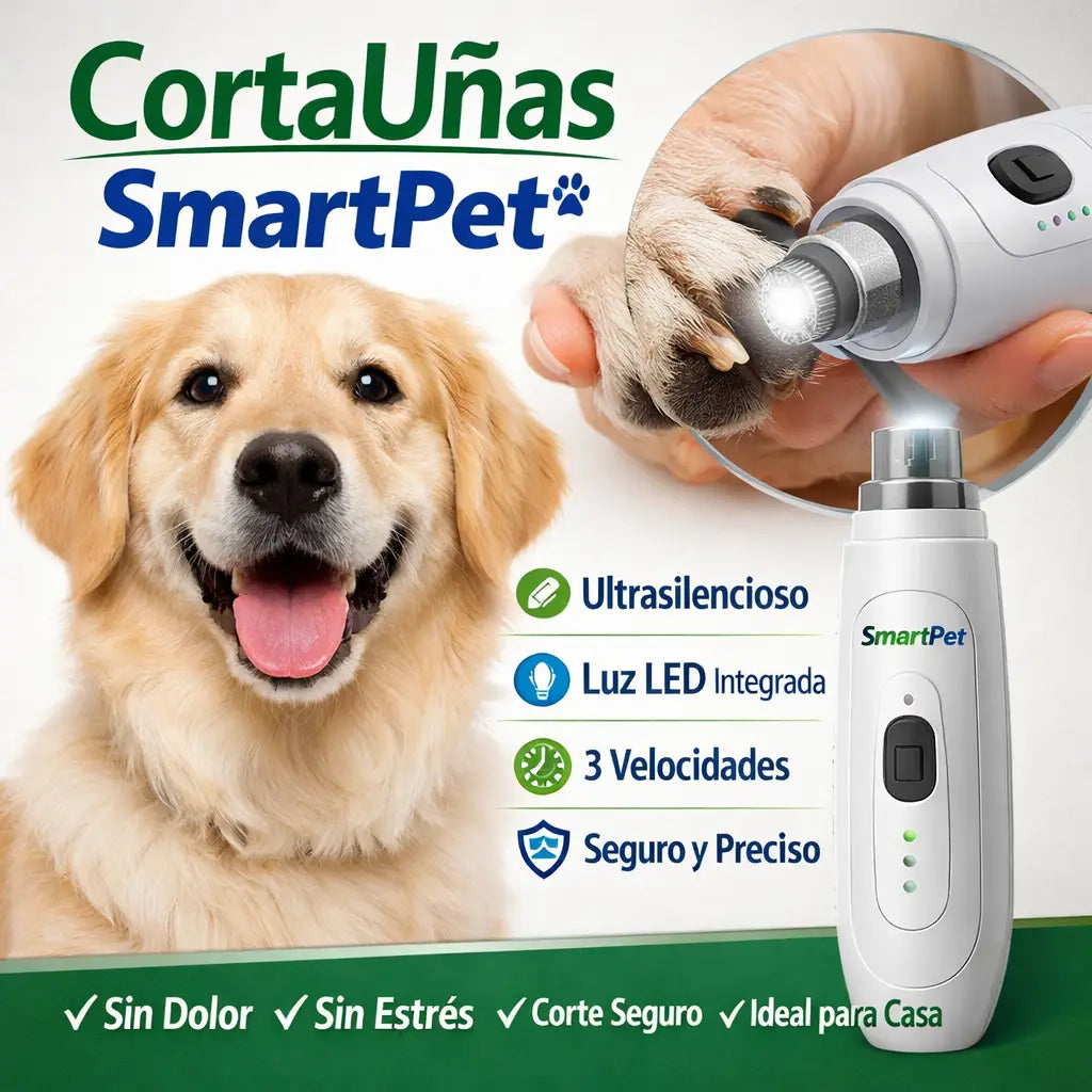 CortaUñas SmartPet - Cortauñas eléctrico para perros