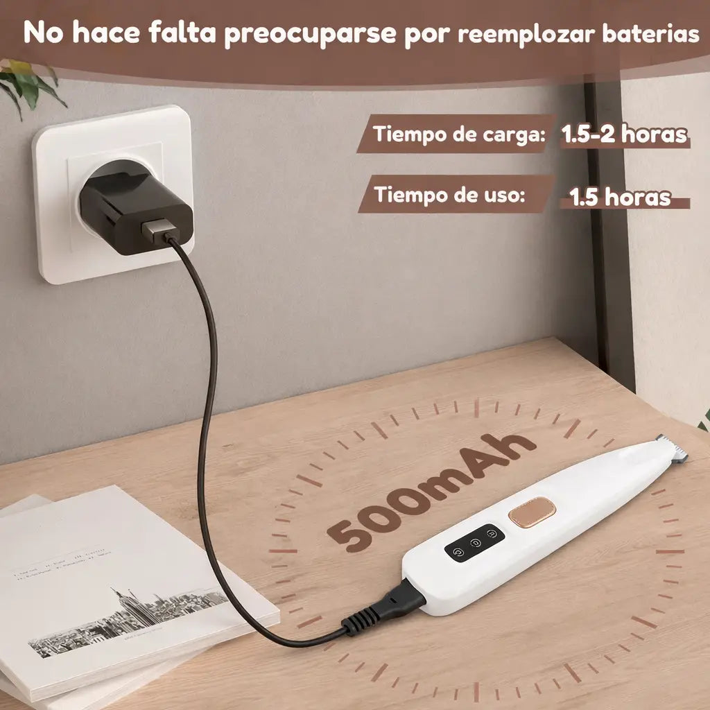 PawGlow Pro – Recortador de Patas para Perros con Luz LED