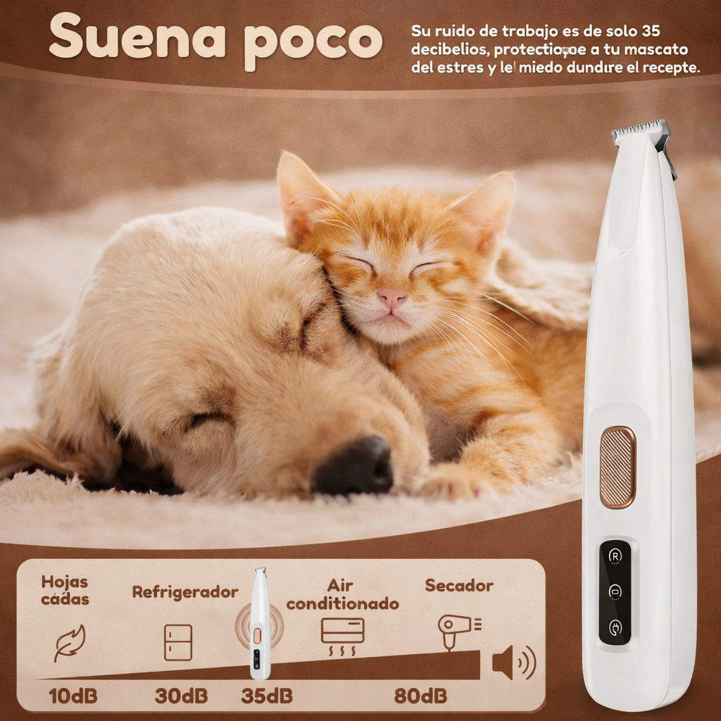 PawGlow Pro – Recortador de Patas para Perros con Luz LED