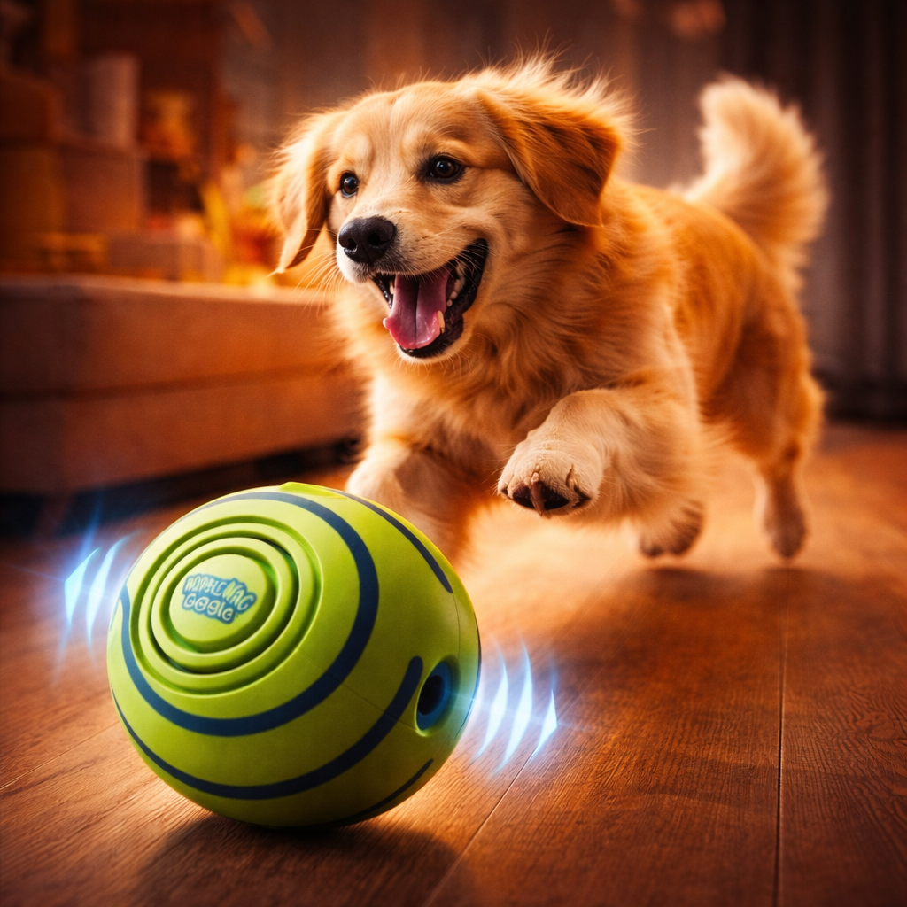 PetSound Ball - Mantén a tu mascota entretenida durante horas (sin esfuerzo)