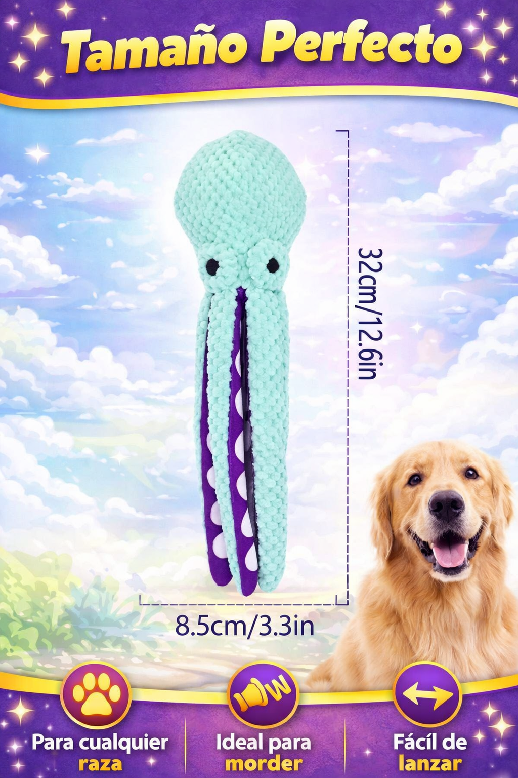 OctoFun Pet™ – El compañero anti-aburrimiento para tu macota