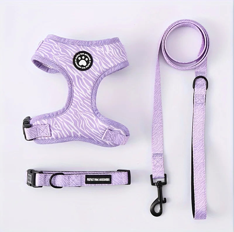 Pack Premium Arnés + Collar + Correa Antitirones para Perros
