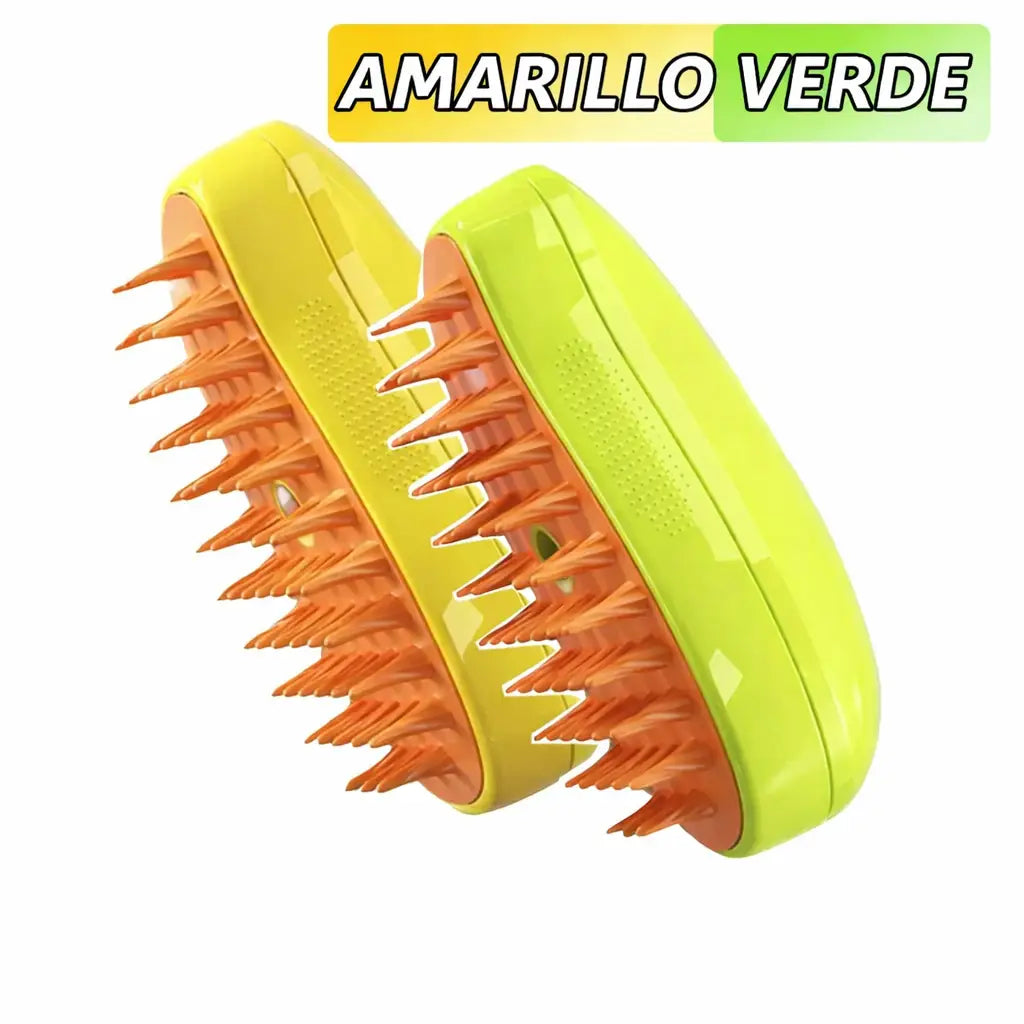 VapoPet Care - Cepillo de vapor para mascotas 3 en 1