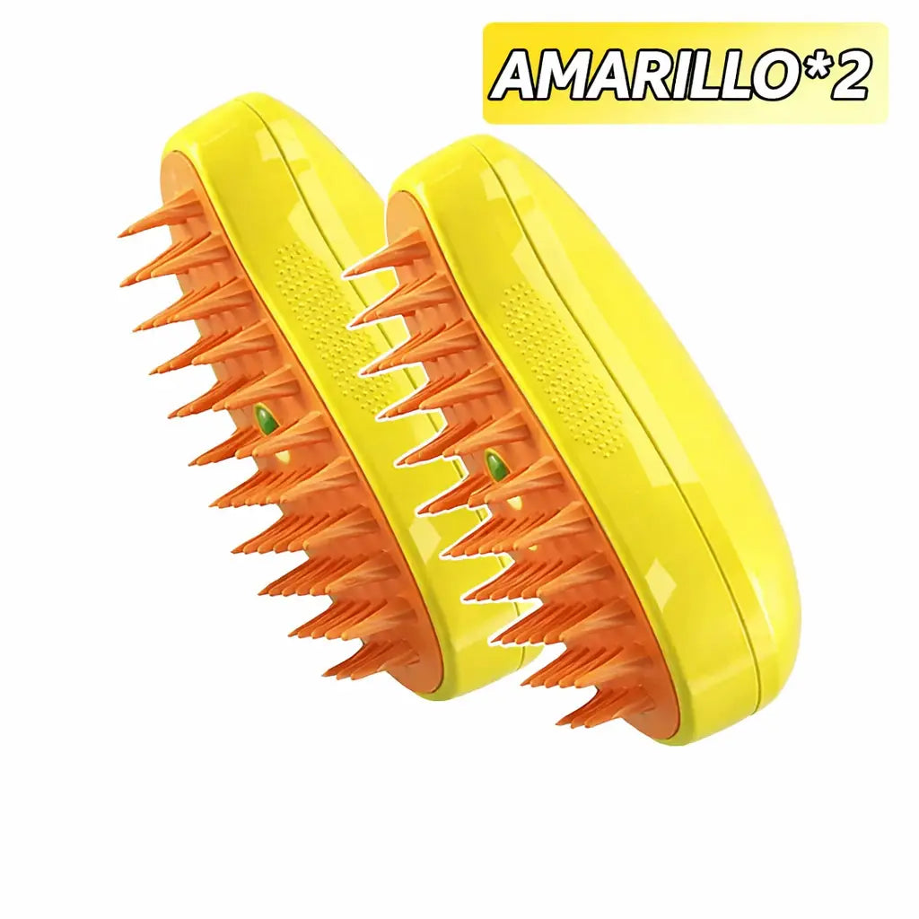 VapoPet Care - Cepillo de vapor para mascotas 3 en 1