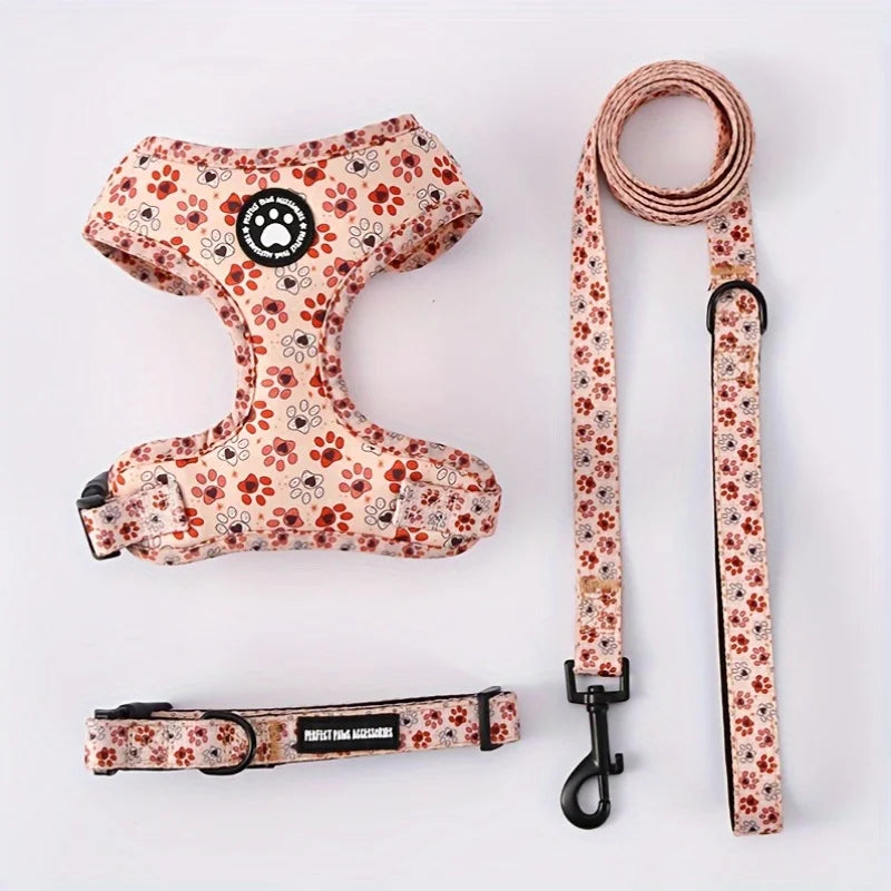 Pack Premium Arnés + Collar + Correa Antitirones para Perros