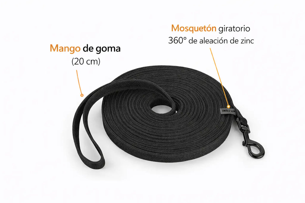 Correa Resistente Látex Seda PetLine