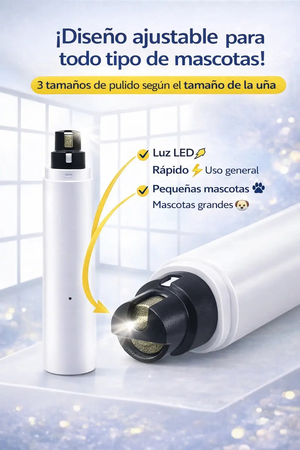 CortaUñas SmartPet - Cortauñas eléctrico para perros