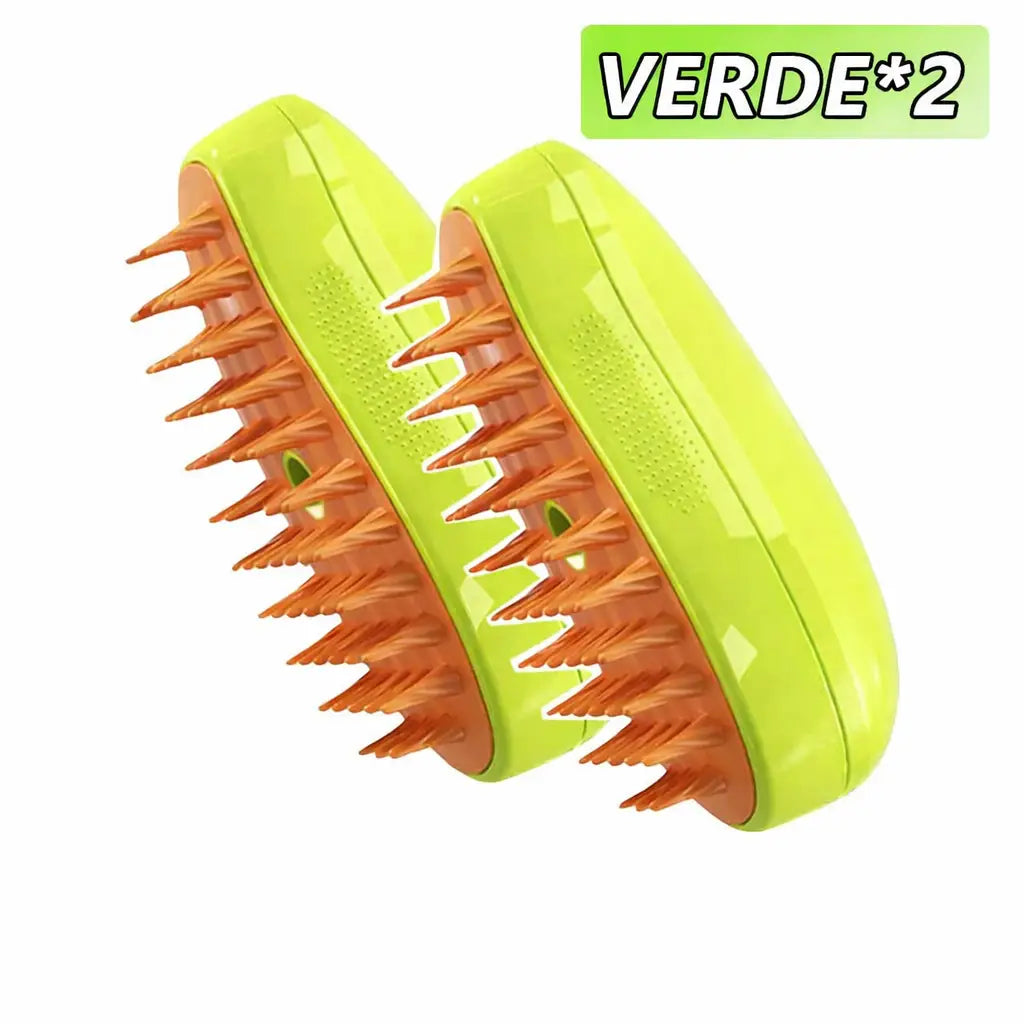 VapoPet Care - Cepillo de vapor para mascotas 3 en 1